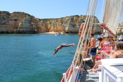 Half-Day Sailing Tour in Baia de Lagos with Lunch - Ponta da Piedade by sail: coastal views and the lunch anchor