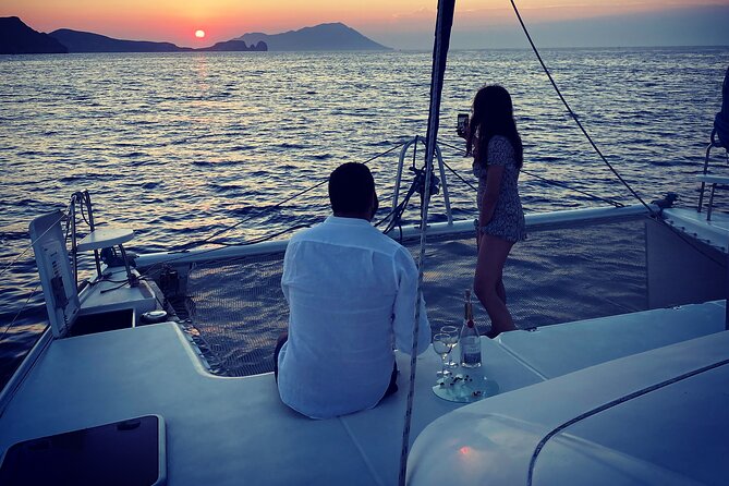 Half-Day Sunset Cruise Catamaran to Kleftiko with Lunch - Kalogries Beach: A Boat-Only West-Coast Swim