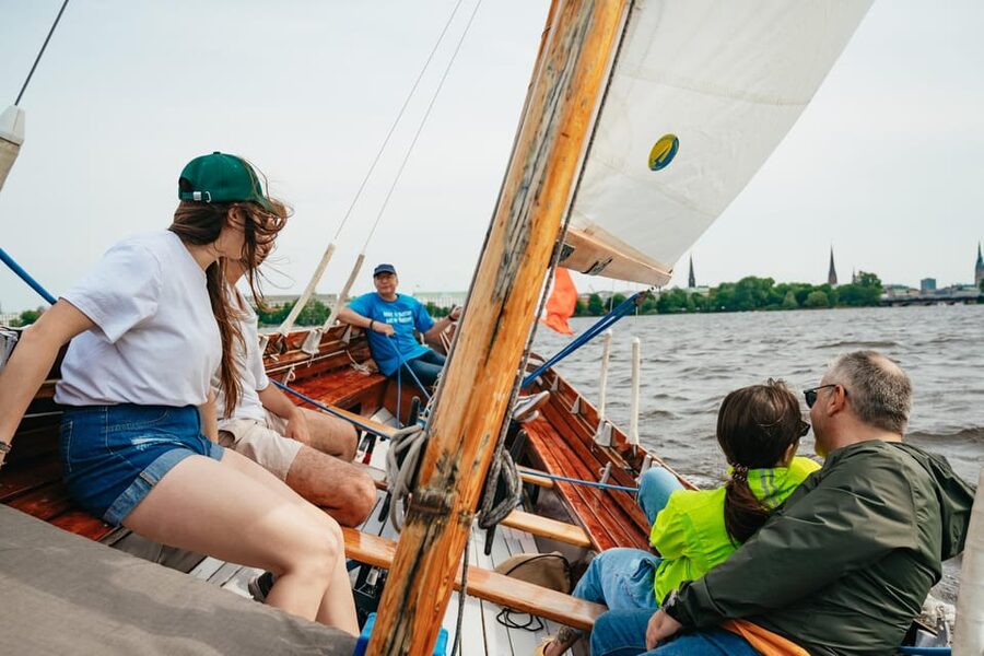 Hamburg: Alster River Sailing Tour on a 2-Masted Sailboat - The mahogany cutter: what kind of boat you’ll be on