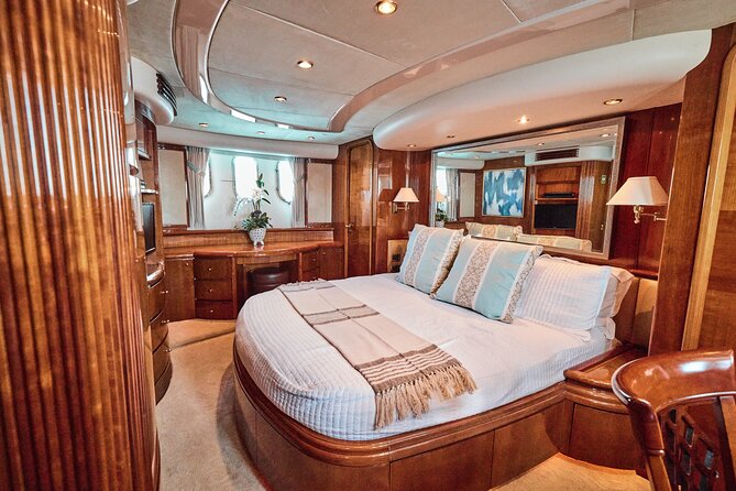 Heather Nikki 80 ft Italian Azimut Yacht Rental - Personal bartender + open bar: planning your day around drinks (or not)