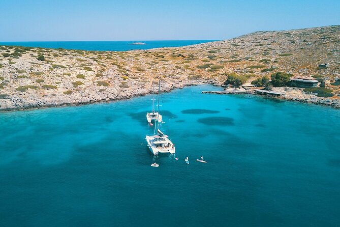 Heraklion: Catamaran Cruise to Dia with Sunset, Meal & Bar - Key highlights you should know before you go