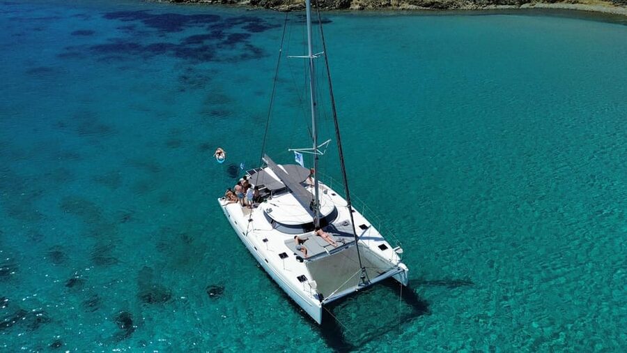 Heraklion: Dia Island Luxury Catamaran Cruise with Meal - Price and value: why $127 feels fair here