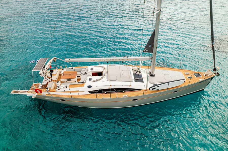 Heraklion: Dia Island Luxury Sailing Trip with Meal & Drinks - Dia Island: a protected swim stop north of Heraklion