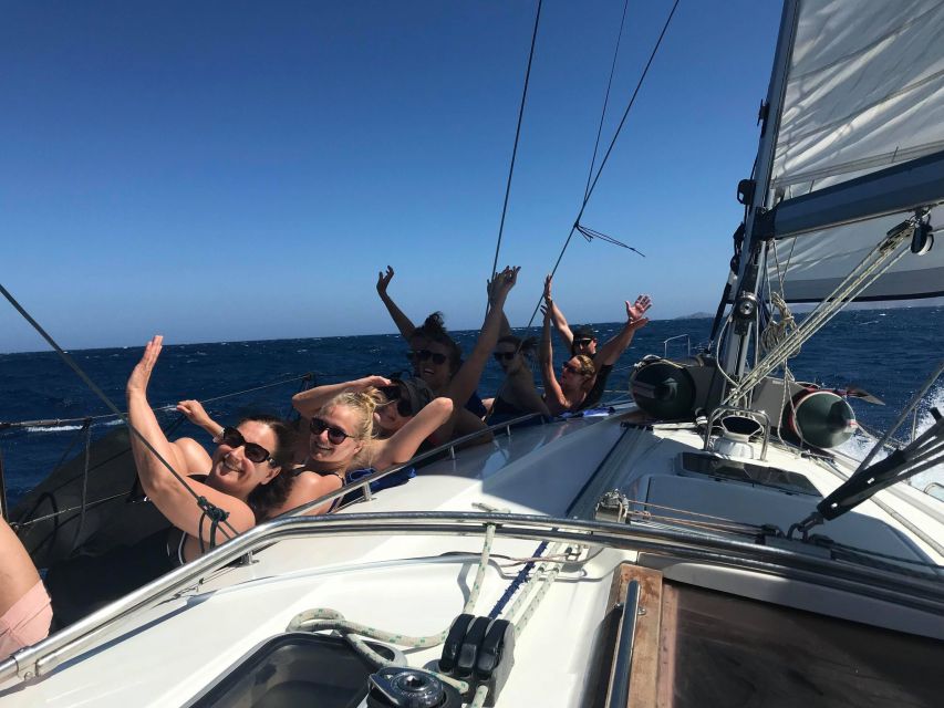 Heraklion: Dia Island Sailing Cruise with Snorkeling - Snorkeling reality check: gear included, underwater life varies