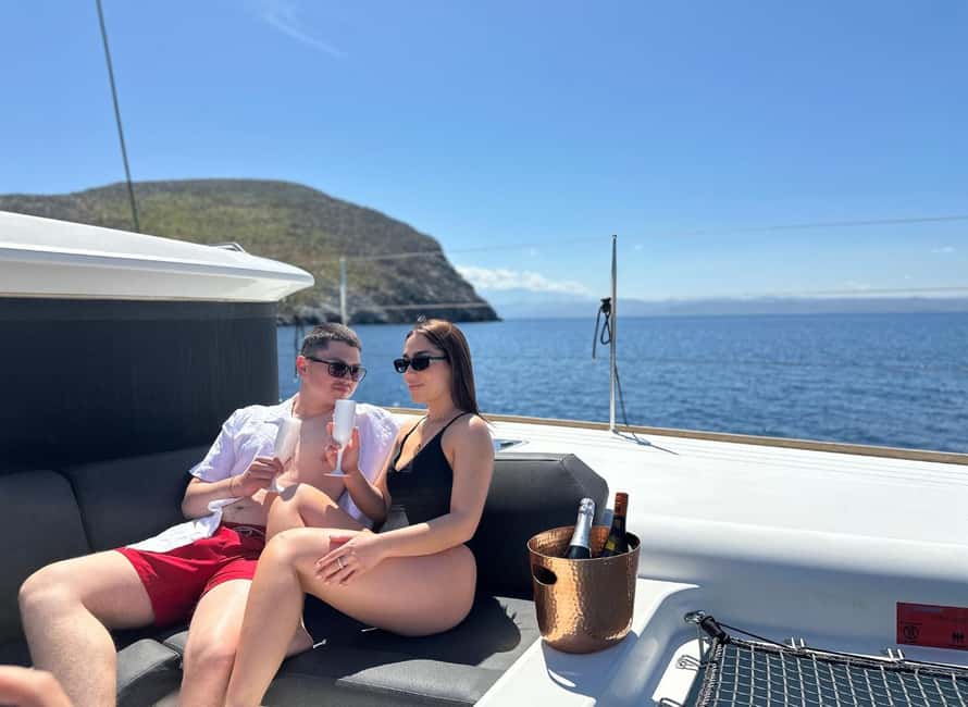 Heraklion Luxury Catamaran Dia Isla -Gourmet Lunch Top Rated - Activities list: what you can try (and what costs extra)