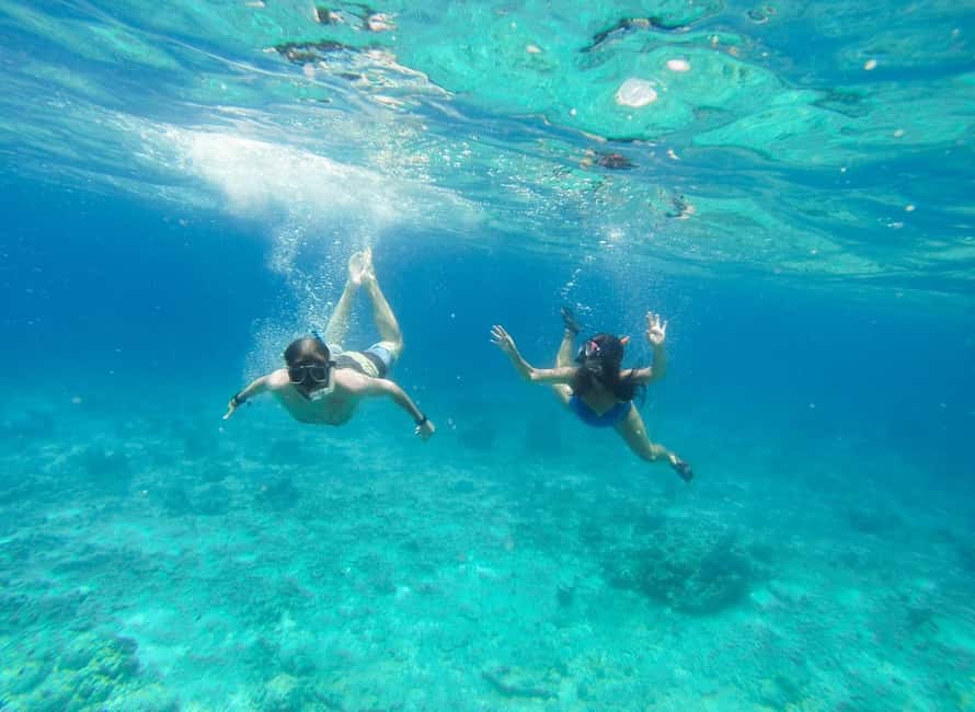 Heraklion Luxury Sailing Catamaran Dia Island | Gourmet Menu - Dia Island time: snorkeling, SUP, fishing, and quiet coves