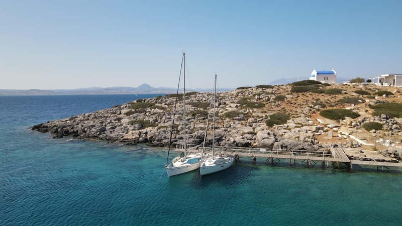 Heraklion: Sailing Trip to Dia Island with Lunch & Swimming - On Board at Sea: Crew, Pace, and the Small-Group Advantage