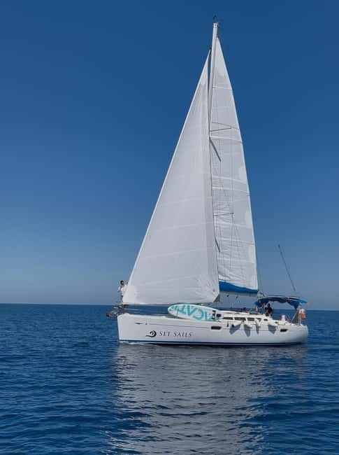 Heraklion: Sailing Trip to Dia Island with Lunch & Swimming - Getting There: Old Anchor Meet-Up and Optional Van Transfers