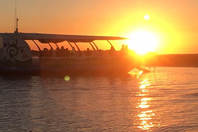Hervey Bay Champagne Sunset Sail - The sailing route: Great Sandy Strait and the Fraser Island views