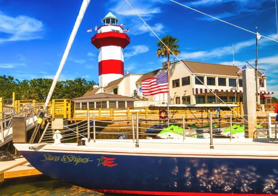 Hilton Head Island: America’s Cup Afternoon Sail - Stars & Stripes at Harbour Town: what this sail really feels like