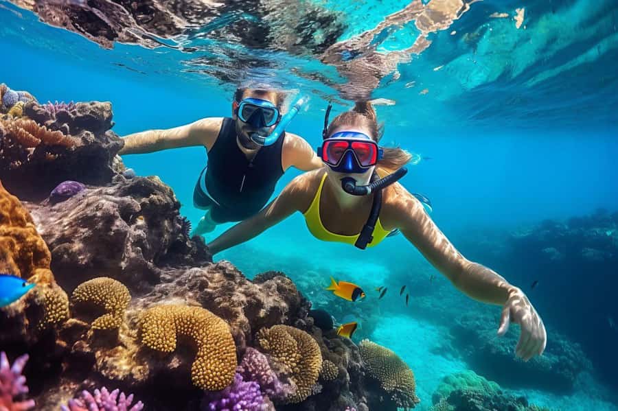 Hurghada: 3 Islands, Dolphins & Snorkel Yacht Trip w/ Lunch - Getting picked up and onto the harbor without stress