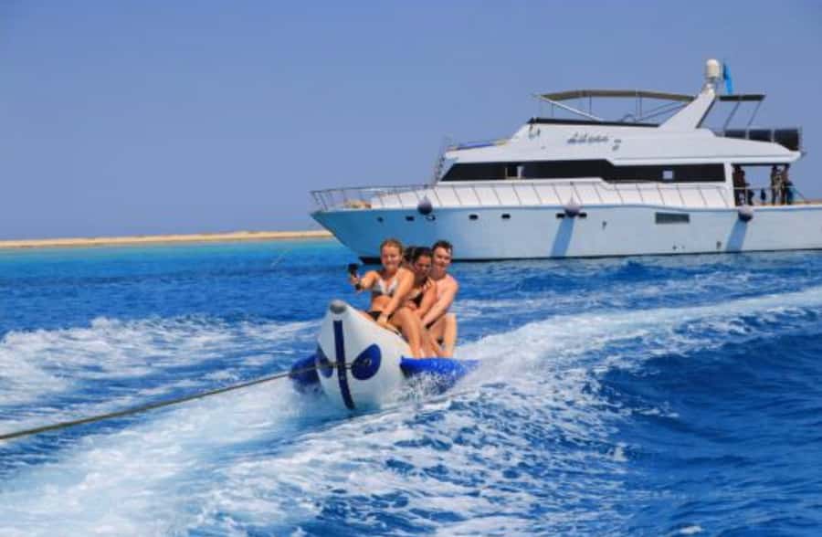 Hurghada: Luxury Yacht Trip with Personal Crew and Chef - From Palm Royal marina to your floating suite