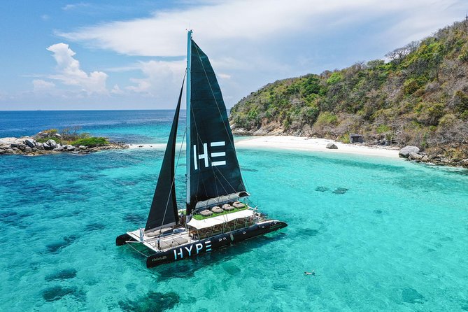 Hype Boat Club: Phuket 's Most Unique Catamaran Experience - A black-catamaran day around Phuket’s islands