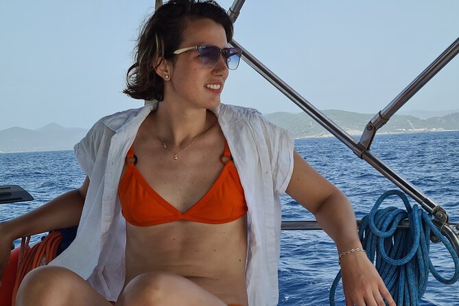 Ibiza & Formentera Private Deluxe Sailing: Full Day - The south-coast warm-up: Cala Jondal and Playa des Codolar