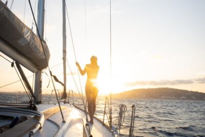 Ibiza Midday or Sunset Sailing with Light Snacks and Open Bar - The small-group yacht setup (max 10) that actually feels personal