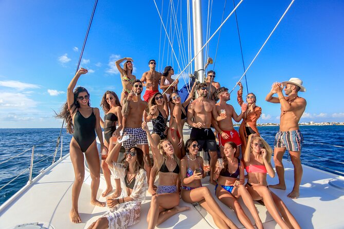 Isla Mujeres Catamaran Tour with Open Bar, Lunch and Snorkeling - The catamaran ride: open bar fun with a “party pace”