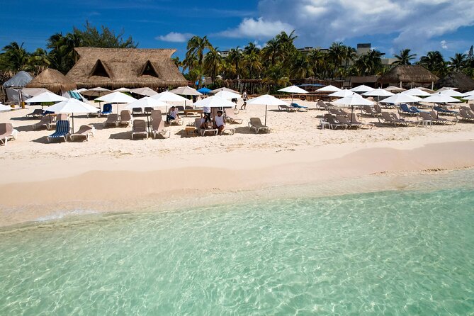 Isla Mujeres luxury catamaran with premium open bar and lunch - Snorkeling time: go with good weather, and be ready for wind