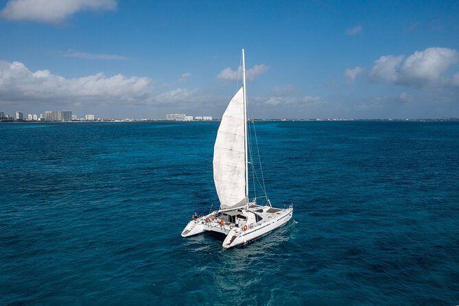 Isla Mujeres Plus by Albatros Catamarans - Docking at Punta Sur: beach club time where you can actually slow down