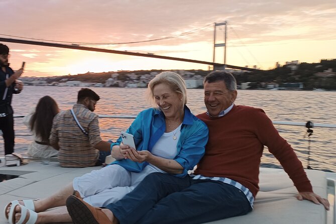 Istanbul Bosphorus Sunset Cruise on Luxury Yacht - Beylerbeyi, Üsküdar, and the Maiden’s Tower: the sunset hits hardest here