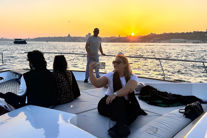 Istanbul Bosphorus Sunset Cruise on the Luxury Yacht - Çırağan Palace: gardens and a more intimate palace look