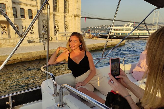Istanbul Bosphorus Sunset Cruise with Wine on a Luxury Yacht - European Shore Loop: Dolmabahçe, Ortaköy, and the Fortifications Across the Water