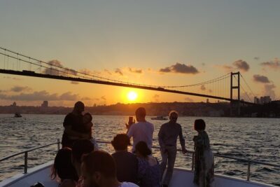 Istanbul Bosphorus Sunset Cruise with Wine on a Luxury Yacht - Yacht Comfort and Small-Group Rhythm (Up to 25 Passengers)