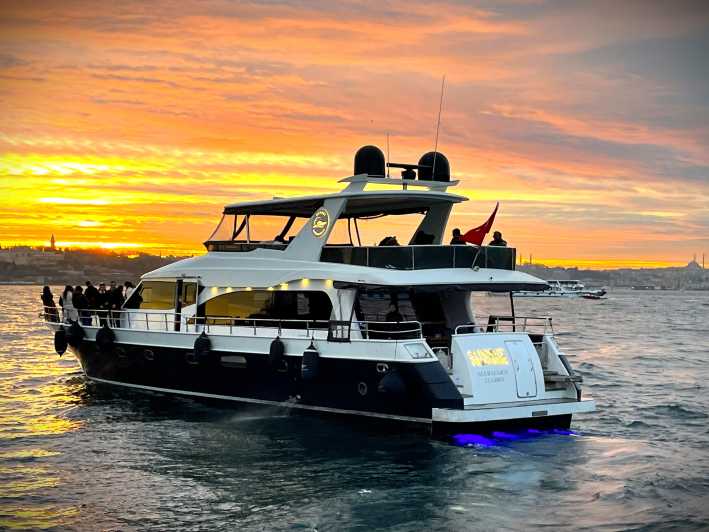 Istanbul: Bosphorus Sunset Yacht Cruise with Live Guide - Bosphorus Sunset From a 25-Meter Yacht: The Real Payoff