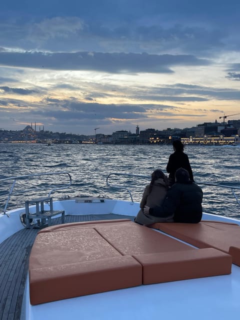Istanbul: Daytime Bosphorus Yacht Cruise with Fruit & Snacks - Ortaköy Mosque, Ortaköy waterfront, and the photo “reset” near the bridge