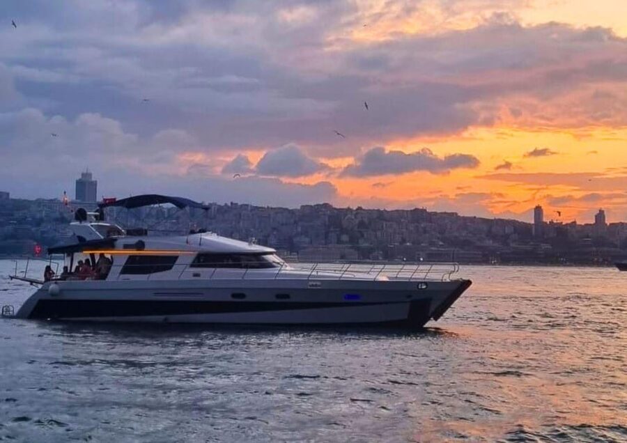 Istanbul: Daytime Bosphorus Yacht Cruise with Fruit & Snacks - Drinks and snacks: fruit platter plus homemade mini pizza