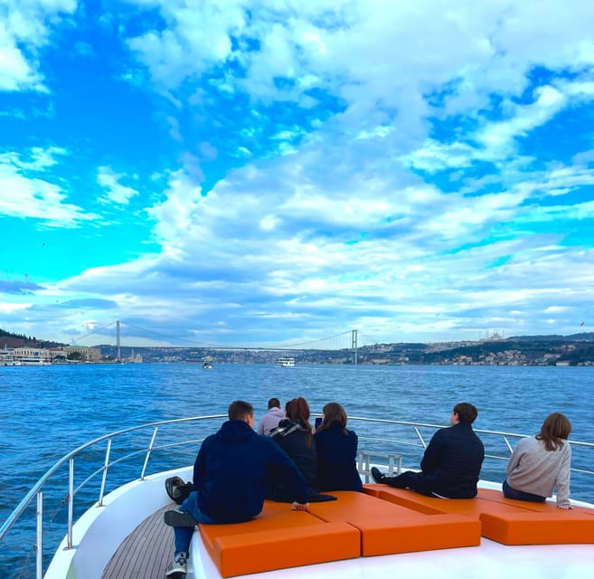 Istanbul: Daytime Bosphorus Yacht Cruise with Fruit & Snacks - From Galata Tower to Karaköy Bridge views in the first minutes