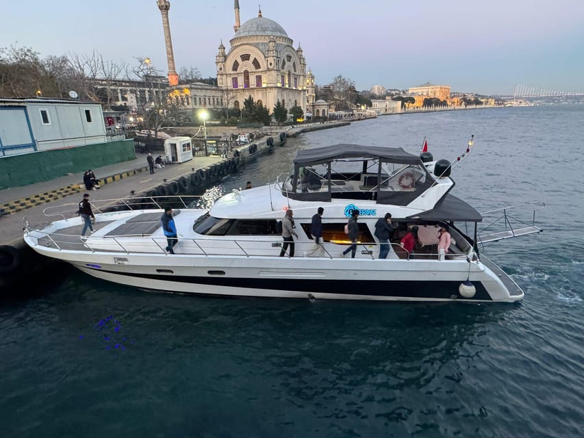 Istanbul: Daytime Bosphorus Yacht Cruise with Fruit & Snacks - Dolmabahçe Palace and Çırağan: the Bosphorus side of “big architecture”
