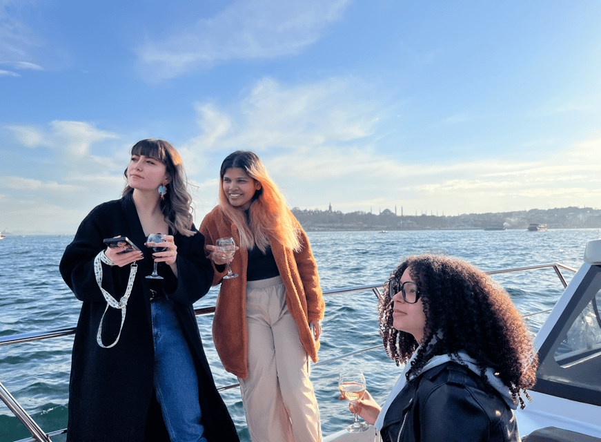 Istanbul: Small Group Yacht Tour with Unlimited Wine - Live English storytelling: history, politics, and everyday Istanbul