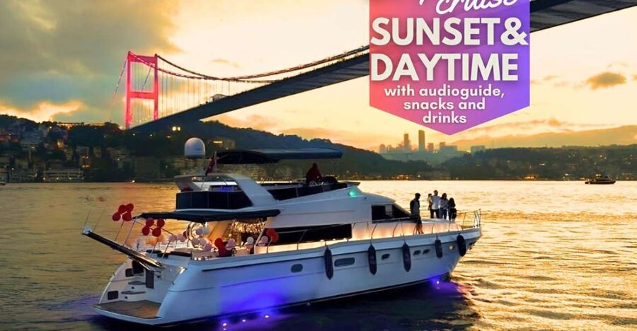 Istanbul: Sunset or Day Small-Group Yacht Cruise with Snacks - Ortaköy, the Bosphorus Bridge, and Bebek: classic Bosphorus drama