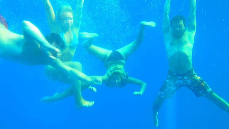 Kassandra: West Sithonia Coves and Islets Sailboat Tour - Weather-dependent finale: Gerochristos Island and Diaporti beach