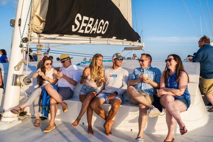 Key West: 2-Hour Sunset Sail with Live Music - Boarding the Catamaran: Lazy Way Lane Basics