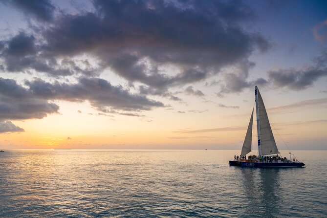 Key West Champagne Sunset Catamaran Cruise - The 1.5-Hour Sail Plan: Sebago Watersports to Mallory Square to Fort Zachary Taylor