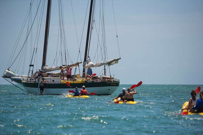 Key West Schooner Backcountry Eco Tour Sail Snorkel and Kayak - Sailing With Real Lines and Real Control