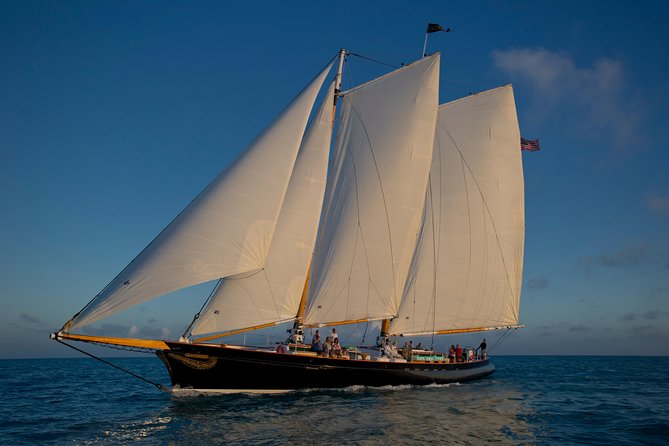 Key West Schooner Sunset Sail with Bar & Hors d'oeuvres - The Onboard Feel: Up to 68 People, Good Viewing, and a Crew That Runs the Ship