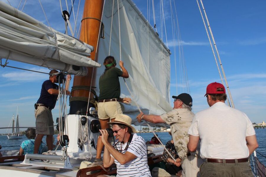 Key West: Schooner Sunset Sail with Food & Drinks - The Crew Factor: Captain Janet and a Crew That Knows How to Run a Calm Sail