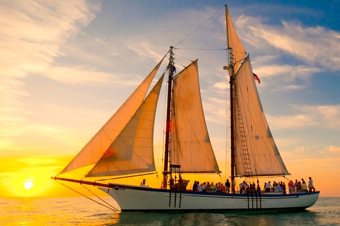Key West Sunset Sail Aboard Legendary Schooner Appledore - Sunset Key Views: Beach-Luxe Scenery From Offshore