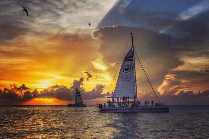 Key West Sunset Sail with Live Music, Drinks and Appetizers - The Catamaran Setup: Sundeck, Shade, and Restrooms Onboard