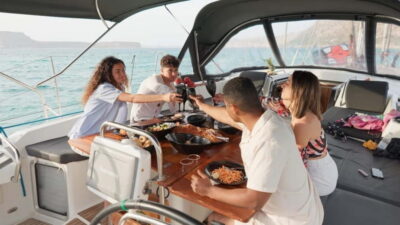 Kissamos: Balos & Gramvousa Luxury Catamaran Cruise - The boat day setup: pickup, safety, and the onboard vibe