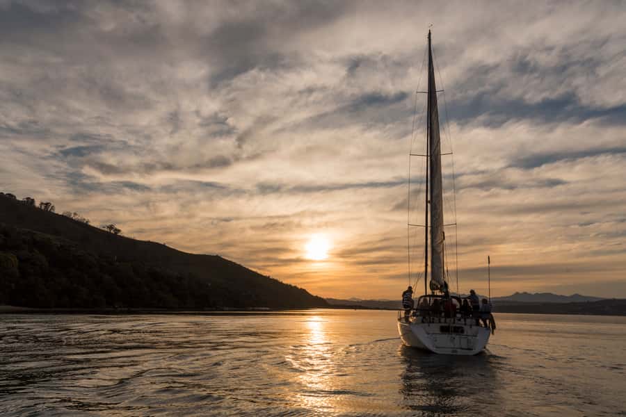 Knysna Sunset Sailing Cruise with Light Dinner and Wine - The Knysna Heads decision: why the ocean part is worth respecting