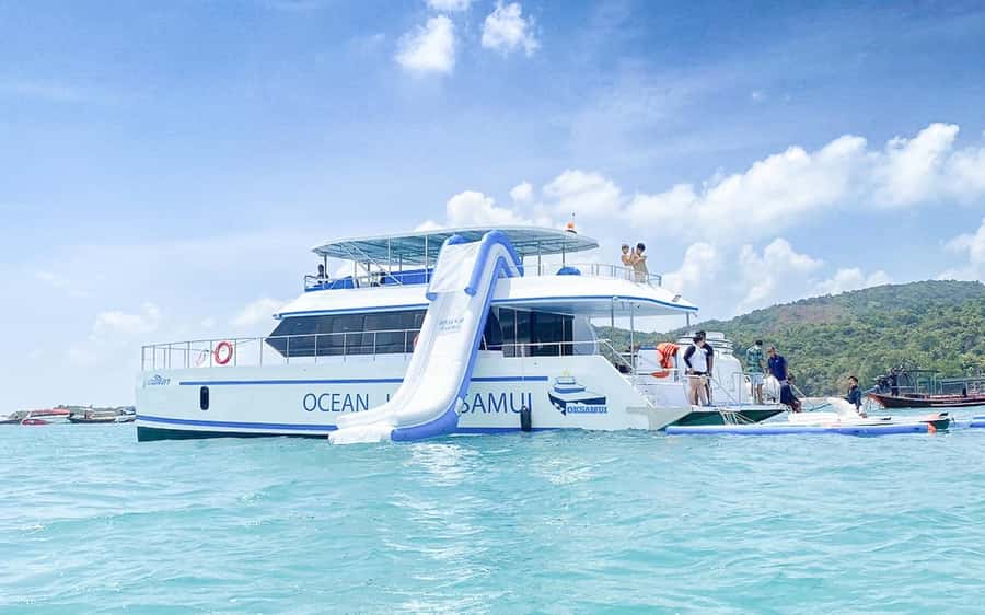 Koh Samui: Koh Tan and Koh Madsum Half-Day Tour by Catamaran - Getting From Your Koh Samui Hotel to the Ocean King Pier