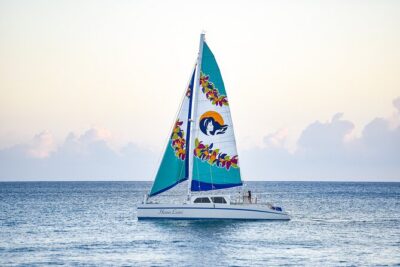 Kona Deluxe Catamaran Whale Watch - The boat setup: shaded comfort, restrooms, and why the catamaran matters