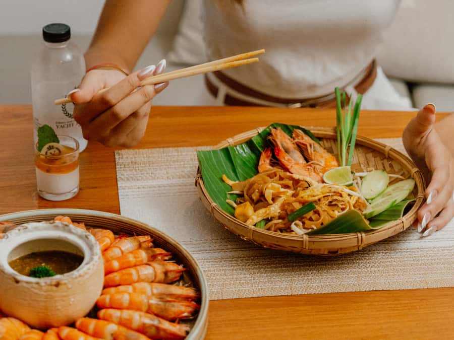 Krabi: 4 Island Premium Yacht with Snorkeling & Clear Kayak - Food on board: fruit, passion fruit mousse, and sunset dinner