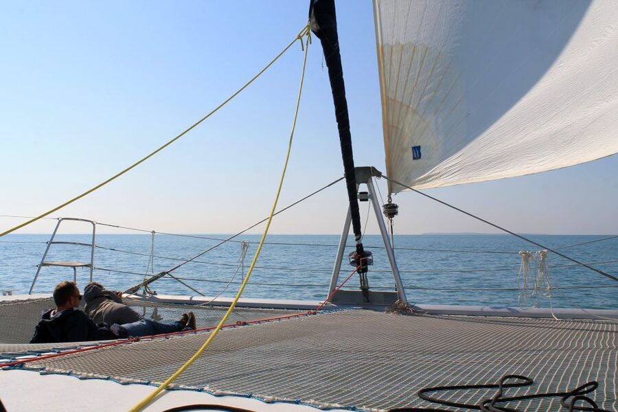 La Rochelle: Coastline Sailing Cruise - Where You Start: The Dock by the Avenue Michel Crépeau Towers