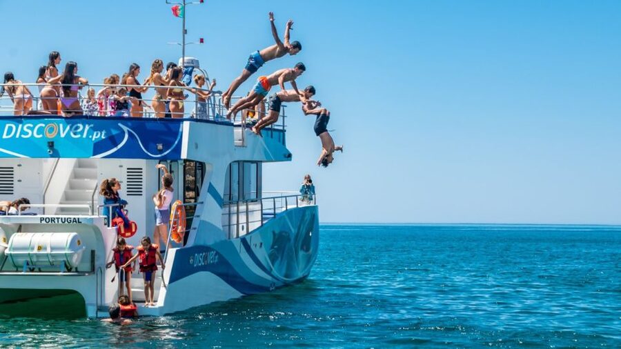 Lagos: Dolphins & Caves - Catamaran - The Marine Biologist Commentary You’ll Actually Want to Hear