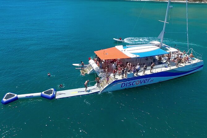 Lagos Half-Day Catamaran Cruise with Lunch - Lunch on board: chicken salad pasta, plus vegan and GF options