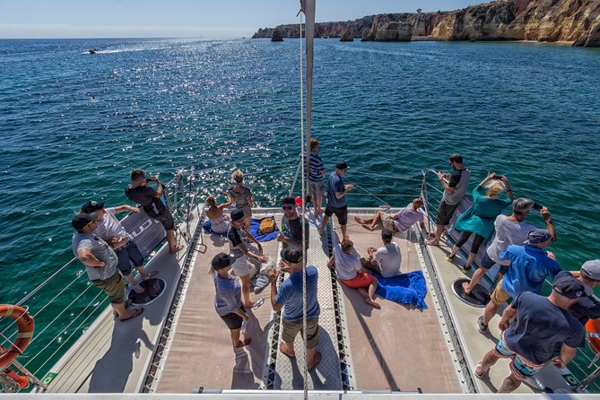 Lagos Half-Day Catamaran Cruise with Lunch - Crew and group size: friendly, professional, and usually not overcrowded